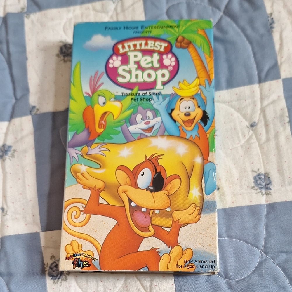 Littlest Pet Shop - Treasure Of Sierra Pet Shop VHS